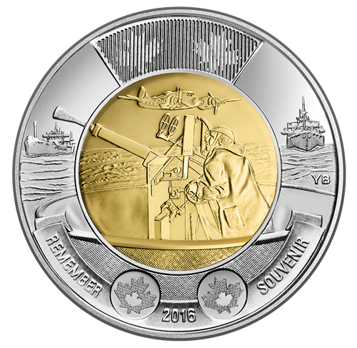 Canadian $2.00 | 2016 | Battle of the Atlantic
