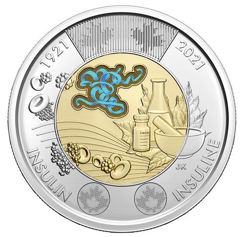 Canadian $2.00 | 2021 | Discovery of Insulin