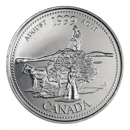 Canadian $0.25 | 1999 | Millennium Collection