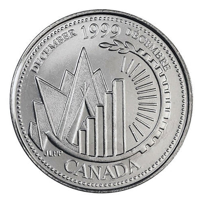 Canadian $0.25 | 1999 | Millennium Collection