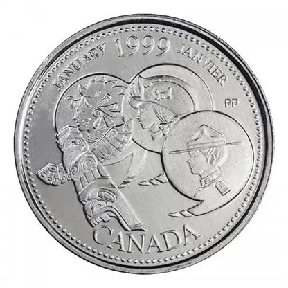 Canadian $0.25 | 1999 | Millennium Collection