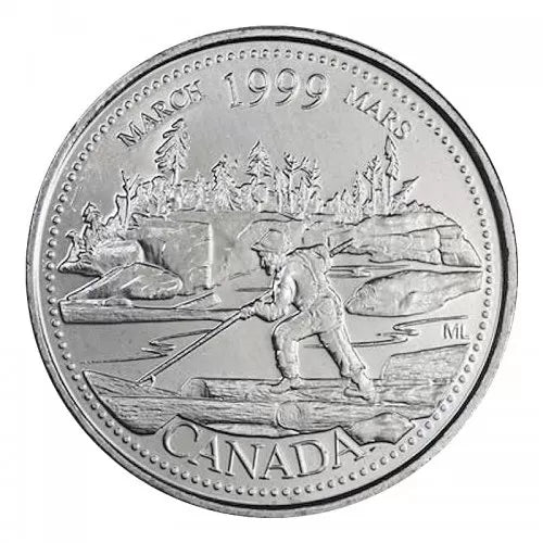 Canadian $0.25 | 1999 | Millennium Collection