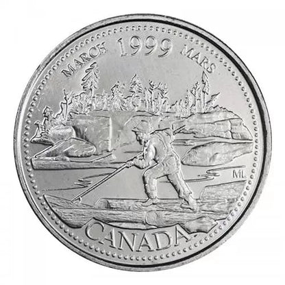 Canadian $0.25 | 1999 | Millennium Collection
