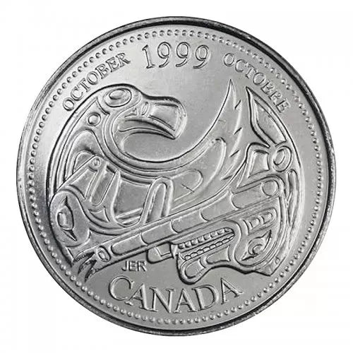 Canadian $0.25 | 1999 | Millennium Collection