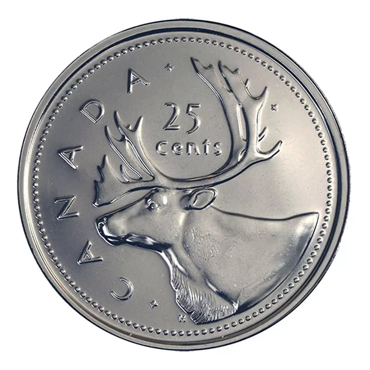 Canadian $0.25 | 2000-present | 94% Steel, 3.8% Cu, 2.2% Ni Plating