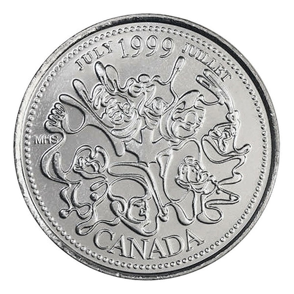 Canadian $0.25 | 1999 | Millennium Collection